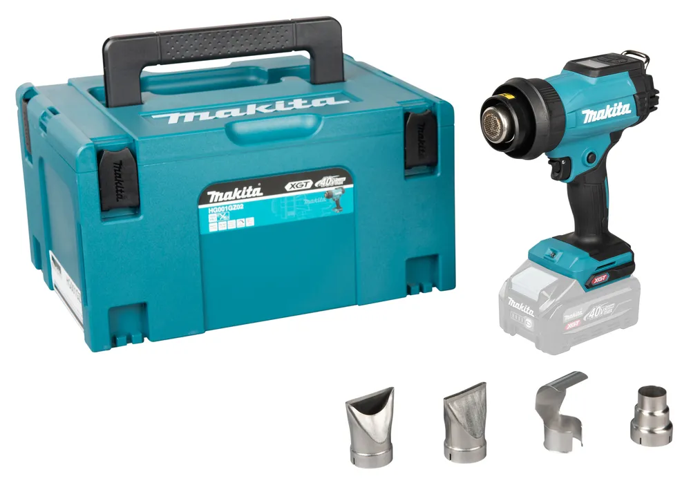Makita аккумуляторный термофен XGT HG001GZ02, без аккумулятора и зарядного устройства